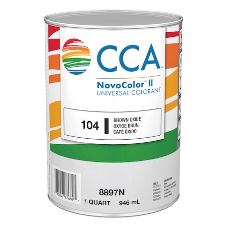 Valspar 1 Qt I-Brown Oxide Novocolor II Universal Colorant 8897N